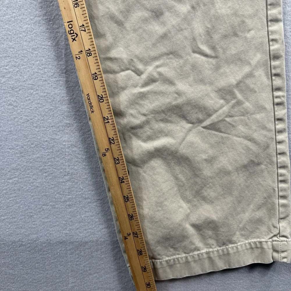 Banana Republic Emerson‎ Chino Pants Mens 38x34 (Fit 36x30) Beige Straight Leg